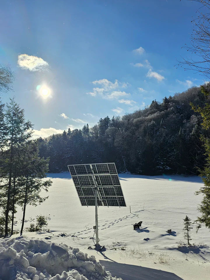 Elios Arbora P8 | Système de Montage pour 8 Panneaux Solaires | Système de Montage sur Poteau