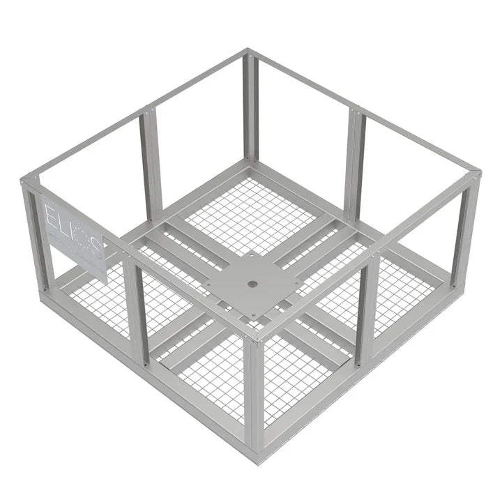 Elios Basket 4 Panel Post - Durable Base for Solar Pole Mount Systems