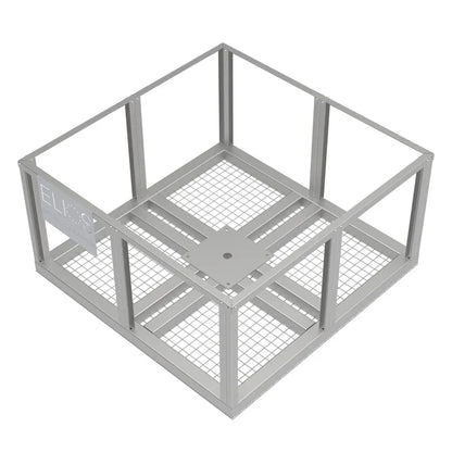 Elios Basket 4 Panel Post - Durable Base for Solar Pole Mount Systems