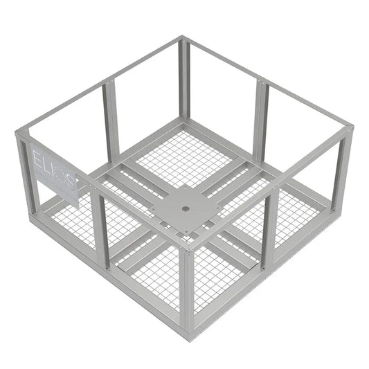 Elios Basket 4 Panel Post - Durable Base for Solar Pole Mount Systems