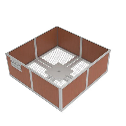 Elios Basket 8 Panel Post - Heavy-Duty Base for Solar Pole Mount Systems