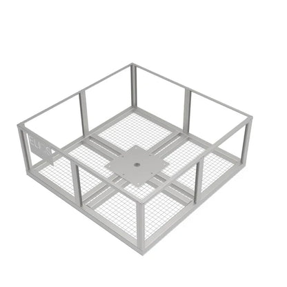 Elios Basket 8 Panel Post - Heavy-Duty Base for Solar Pole Mount Systems