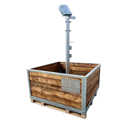 Elios Basket 4 Panel Post - Durable Base for Solar Pole Mount Systems